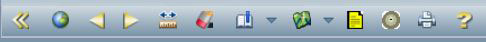 A closeup of the iMap toolbar