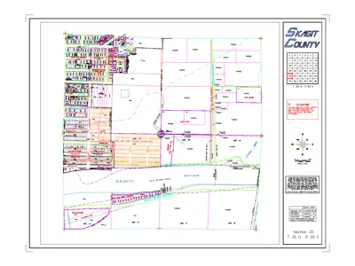 A parcel map