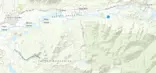 A map showing that the Mill Creek project is located on the Skagit River just south of State Route 20, between Hamilton and Concrete.