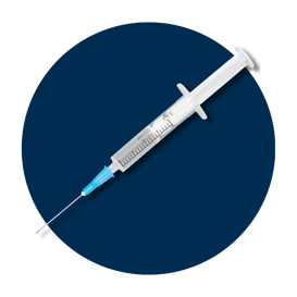Image of Uncapped Syringe with Needle