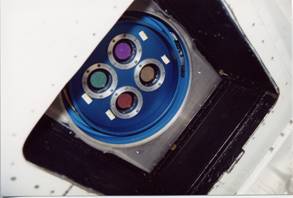 The sensor array under a plane