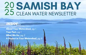 The cover of the 2025 Samish Bay newsletter